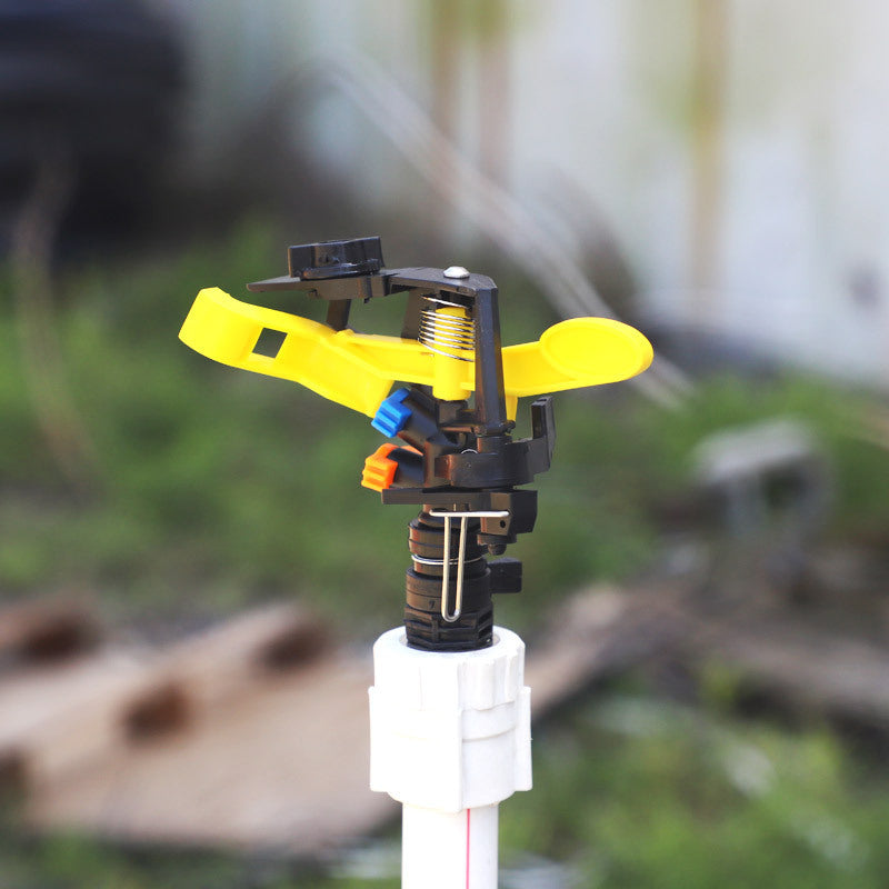 360° Adjustable Dual Nozzle Sprinkler for Gardens