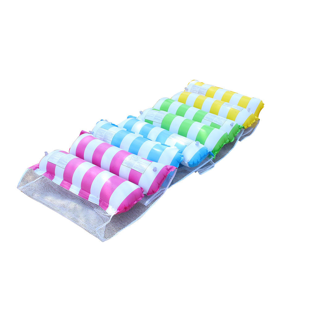 Inflatable Lounge Pool Lounge with Stripes