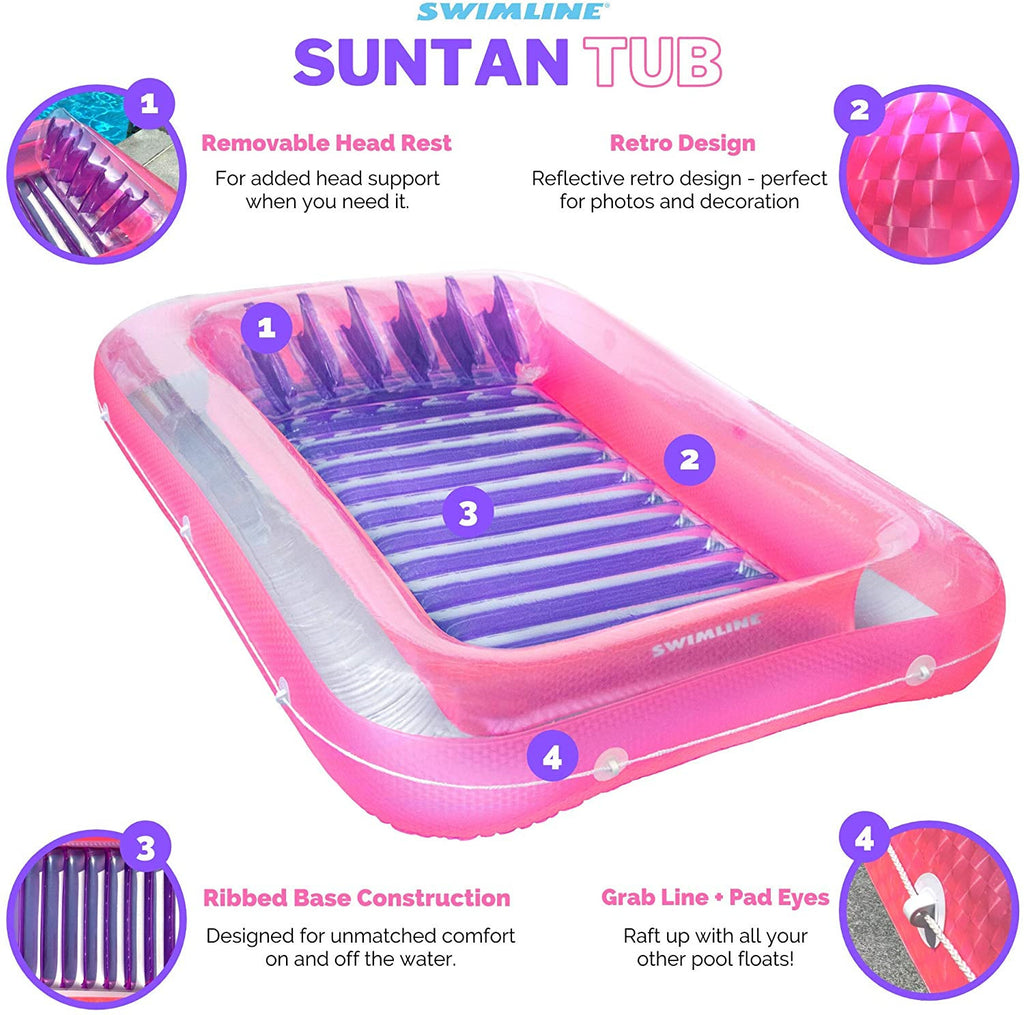 Inflatable Pool Lounge Float