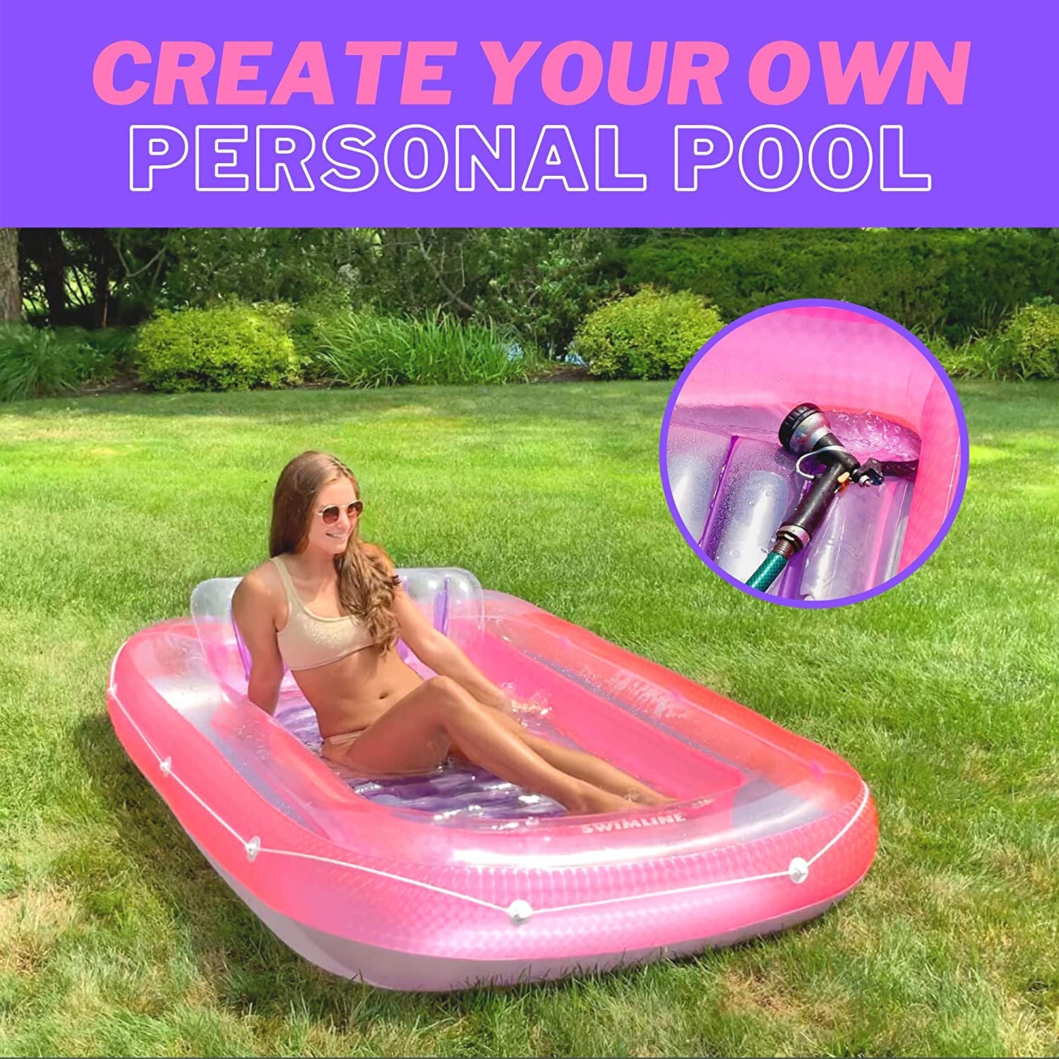 Inflatable Pool Lounge Float